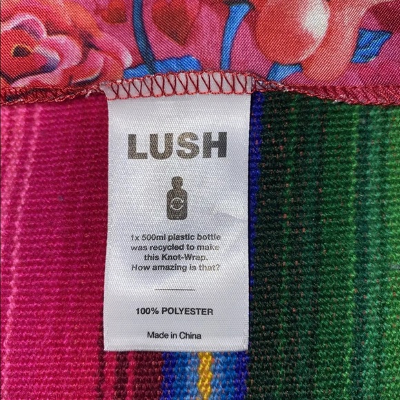 LUSH Knot Wrap Rose Pattern - Picture 5 of 5